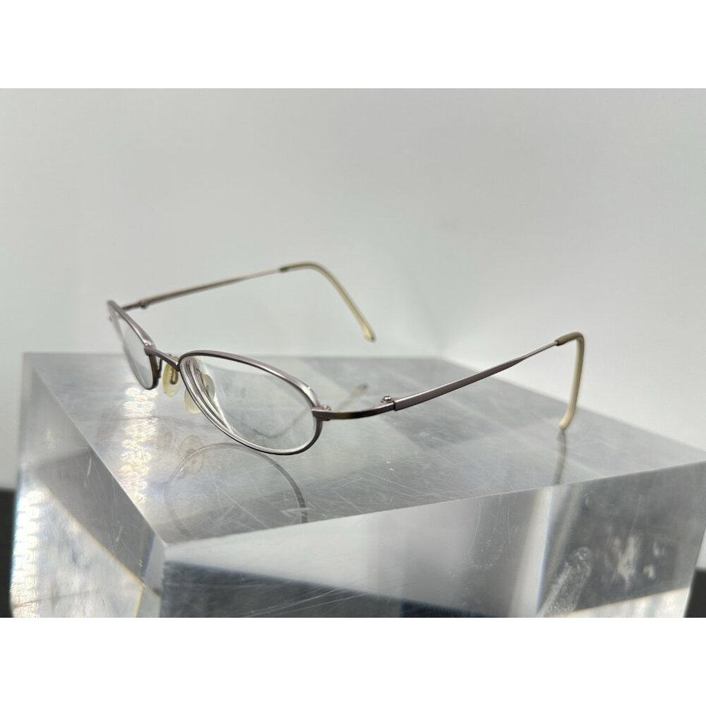 Adidas Eyeglasses A947 40 6057 Kids Gray Metal Full Rim Oval 47-18-130 (LE-3) - Picture 3 of 9